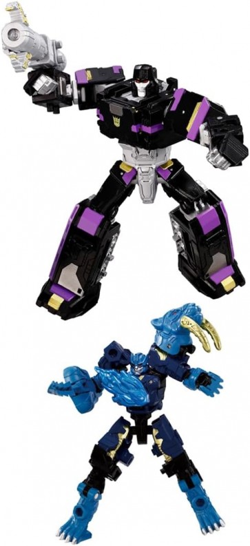 TAKARA TOMY Transformers WKS-04 Shadow Megatron & Frost Saber Wild Dog Set, TAK82777, by TAKARA TOMY