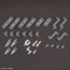 Bandai 1/144 Option Parts Set Gunpla 13 (Gunpla Battle Arm Arms), BAN74296, by BANDAI