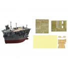 Fujimi CHIBI-MARU FLEET KAGA (WITH PHOTO-ETCHED PARTS & WOODEN DECK STICKER)  , FUJ22893, by FUJIMI