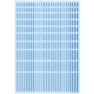 HI Q PARTS LINE DECAL 2 BLUE (1PCS)  , HIQ74919, by HI Q PARTS