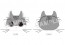 Good Smile Company Yoru wa Neko to Issho Face Pouch, GSC62594, by GOOD SMILE COMPANY