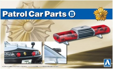 Aoshima 1/24 The tuned parts No.97 POLICE CAR PARTS B  , AOS59753, by AOSHIMA