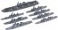 Fujimi 1/3000 Sea Way Model JMSDF ESCORT FLOTILLA 1 , FUJ01560, by FUJIMI