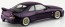 Aoshima 1/32 The Snap Kit No.15-SP1 Nissan R33 Skyline GT-R Custom Wheel (Midnight Purple), AOS66386, by AOSHIMA
