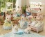 Epoch Sylvanian Families Chocolate Rabbit Family Celebration Set  , EPC45680, by Epoch