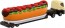 TAKARA TOMY Long Type Tomica No. 146 Hot Dog Car, TAK46984, by TAKARA TOMY