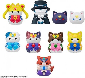 MegaHouse MEGA CAT PROJECT Sailor Moon - Sailor Mewn In the Name of the Mewn I will Punish You, Meow! 1Box (8pcs)  , MEG31508, by MEGAHOUSE