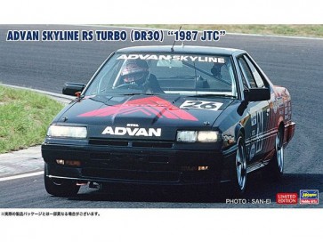 Hasegawa 1/24 ADVAN SKYLINE RS TURBO (DR30) 1987 JTC, HAS08339, by HASEGAWA