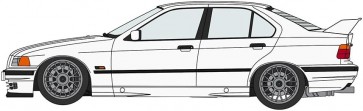 Hasegawa 1/24 BMW 320i Custom Version, HAS08315, by HASEGAWA