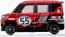 TAKARA TOMY Tomica Mitsubishi Delica Mini Tomica 55th Anniversary Edition, TAK23078, by TAKARA TOMY