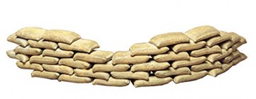 TAMIYA 1/35 MM sandbags, TAM35025, by TAMIYA