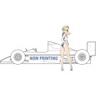 Hasegawa 1/24 Zakspeed ZK891 Amy McDonnell w/Figure, HAS24859, by HASEGAWA