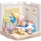 TAKARA TOMY Pokemon Poke Peace House Lounge Scorbunny & Espurr, TAK13239, by TAKARA TOMY