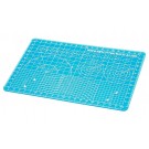 Tamiya Craft Tools TAMIYA CUTTING MAT ALPHA (A5 SIZE/BLUE)  , TAM41427, by TAMIYA