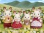 Epoch Sylvanian Families - Chocola Rabbit Family  , EPC45000, by Epoch