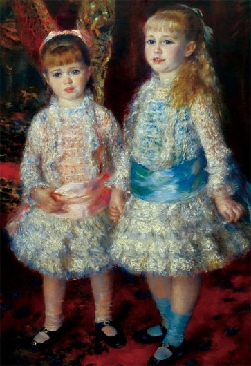 Cuties Jigsaw Puzzle Pink and Blue (Renoir) 300pcs  , CTS72380, by Cuties