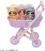 TAKARA TOMY Licca-chan LF-11 Everyone Goes Out 3WAY! Stroller, TAK82104, by TAKARA TOMY
