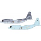 Platz 1/300 Air Self-Defense Force C-130H Tactical Transport Aircraft Hercules Sudan Emergency Dispatch Aircraft Set of 2, PLZ93575, by PLATZ