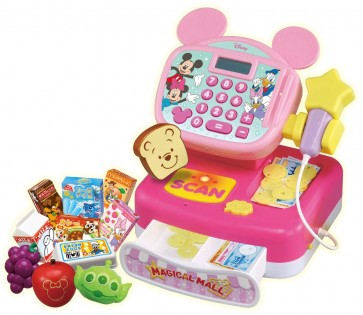 TAKARA TOMY Disney's Magical Mall English and Japanese! Full talkative ★ 2WAY Scan Register  , TAK33193, by TAKARA TOMY