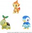 TAKARA TOMY Pokemon 30th Anniversary Moncolle Journey Set of 3 Sinnoh Region, TAK96590, by TAKARA TOMY