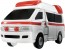 TAKARA TOMY Tomica Jobber JB03 MediBraver Toyota High Medic Ambulance, TAK89718, by TAKARA TOMY