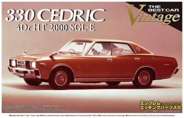 Aoshima 1/24 Nissan 330 Cedric plastic kit , AOS41390, by AOSHIMA