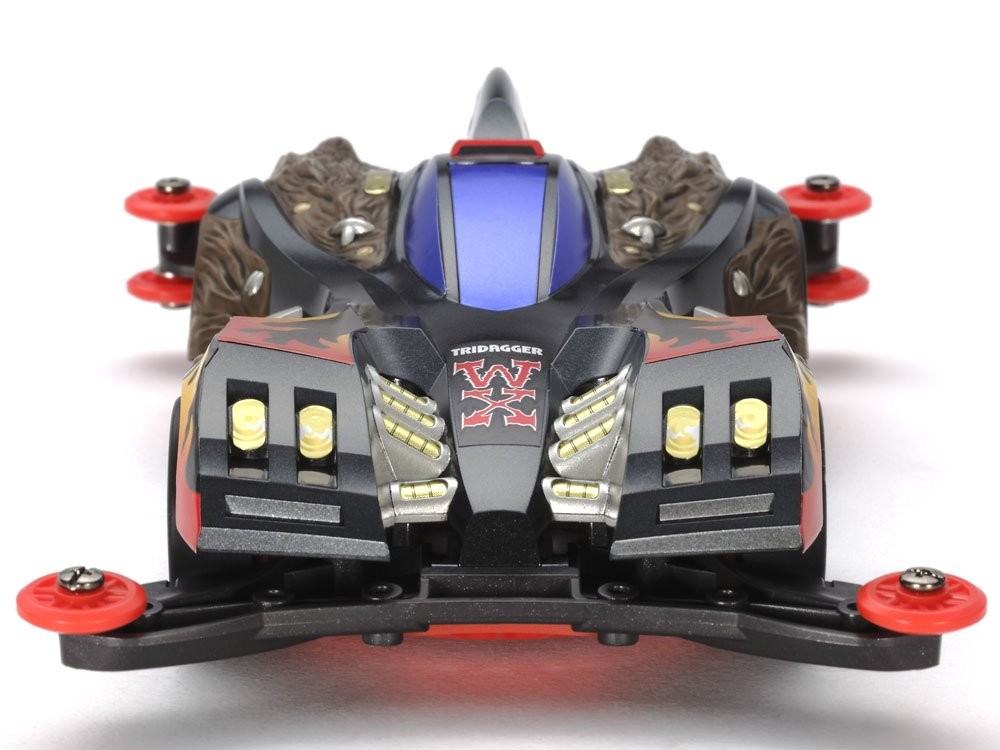 TAMIYA Full Cowl Mini 4WD Tri-Dagger WX (Wild X) (AR Chassis