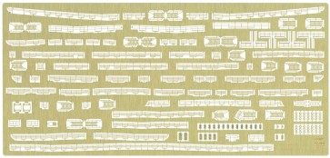 Hasegawa  1/350 Hikawamaru etching Parts Basic, HASQG49, by HASEGAWA