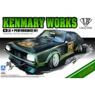 Aoshima 1/24 Liberty Walk 2 Nissan Skyline Ken Meri 2 Dr plastic kit , AOS09819, by AOSHIMA