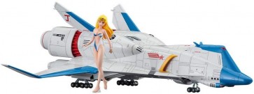 Hasegawa 1/400 CRUSHER JOE MINERVA (OVA VER.) W/ALFIN (SWIMWEAR) FIGURE  , HAS47770, by HASEGAWA