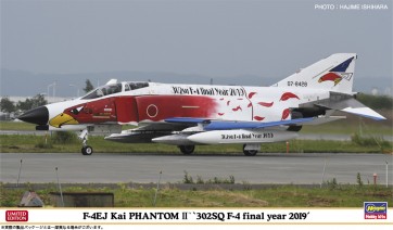 Hasegawa 1/72 Hasegawa Limited Series F-4EJ KAI SUPER PHANTOM 302SQ F-4 FINAL YEAR 2019  t, HAS22966, by HASEGAWA