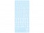 HI Q PARTS Pixel Camouflage Decal 2 White (1pc.), HIQ73783, by HI Q PARTS