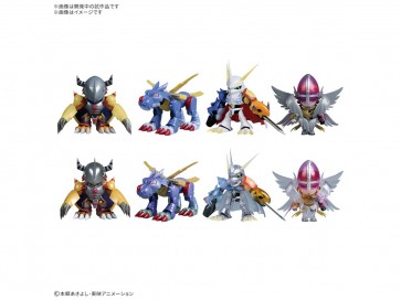 Bandai PLABAKO Digimon Adventure 1Box 8pcs, BAN23116, by BANDAI
