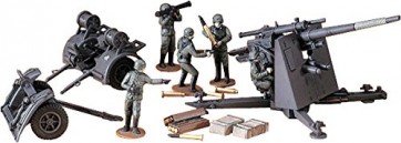 Hasegawa 1/72 MT10 88mm Anti Aircraft Gun plastic kit , HAS12104, by HASEGAWA