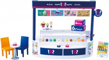 TAKARA TOMY Licca Welcome! 31 Ice Cream Shop (First Edition Ice Cream Extra Edition), TAK05837, by TAKARA TOMY