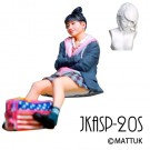 MK2. 1/20 JKASP-20S kawaii JK figure resin kit, MK200206, by MK2