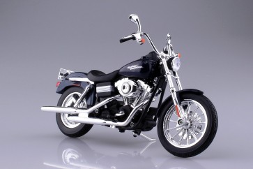 Aoshima Aoshima 1/12 Skynet finished model Harley Davidson 2006 FXDBI Dyna Street Bob, AOS04415, by AOSHIMA