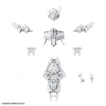Bandai 1/144 30MM OPTION ARMOR FOR COMMANDER TYPE (ALTO EXCLUSIVE, WHITE) , BAN80993, by BANDAI