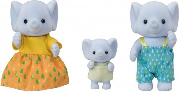 Epoch Sylvanian Families Elephant Family  , EPC43341, by Epoch