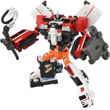 TAKARA TOMY Tomica Job Labor TJBDX Exceed Job Labor Police Fire Emergency Transcendent DX Set, TAK44904, by TAKARA TOMY