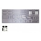 1/24 SUBARU BRZ’12 PHOTO-ETCHED PARTS (SUBARU), AOS05644, by AOSHIMA