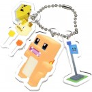 TAKARATOMY Pokemon Quest Poxel Acrylic Mascot Charmander  , TAK99278, by TAKARA TOMY