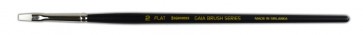 Gaianotes BF002 # 2 Flat brush , GAI11060, by Gaianotes