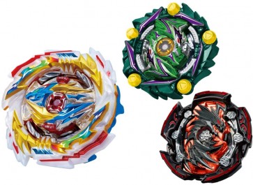 TAKARA TOMY Beyblade Burst B-171 Super King Triple Booster Set  , TAK60298, by TAKARA TOMY
