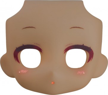 Good Smile Company Nendoroid Doll Customizable Face Plate - Narrowed Eyes: With Makeup (Cinnamon), GSC49903, by GOOD SMILE COMPANY