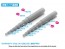 Wave Plastic Pipe (Gray) Thin (250mm x 10.0mm 3pcs), WAV25286, by WAVE