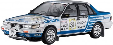 Hasegawa 1/24 Nissan Blue Bird 4-door Sedan SSS-R (U12 Type) "Japanese Rally Championship 1988"  , HAS04706, by HASEGAWA