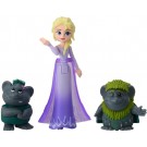 TAKARA TOMY FROZEN 2: PINKY COLLECTION ELSA & TROLL  , TAK37740, by TAKARA TOMY