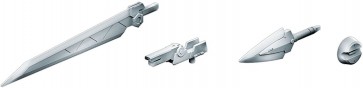 Bandai Builder's Parts HD MS Sword 01 Iron Metallic (Non Scale) , BAN11917, by BANDAI