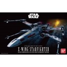 BANDAI  Star Wars Plastic Model Kit 1/72 X-Wing Star Fighter, BAN14064, by BANDAI